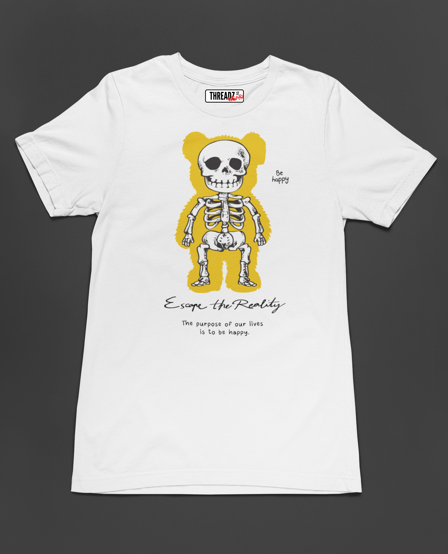 T-Shirt Escape The Reality Teddy Bear – Threadz Street Wear